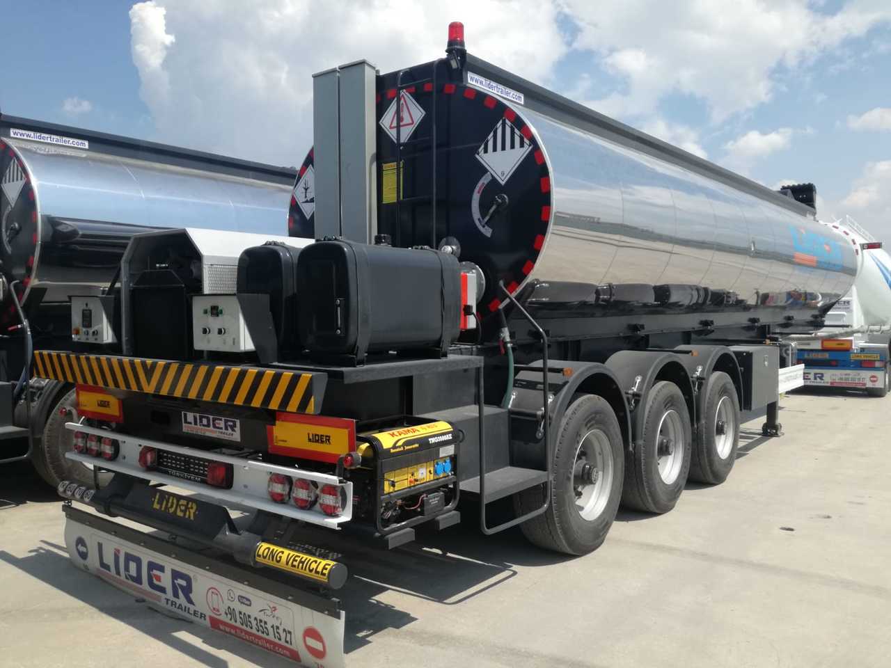 Semirreboque tanque novo LIDER 2025  year NEW directly From Manufacturer compale stock any ready: foto 8