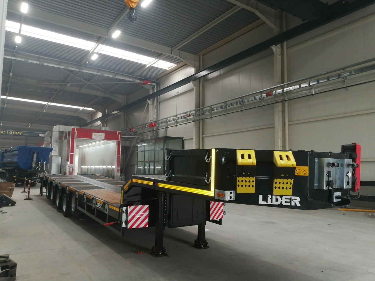 Semi-reboque baixa novo LIDER NEW 2025  model new by manufacturer Ready in Stocks: foto 8