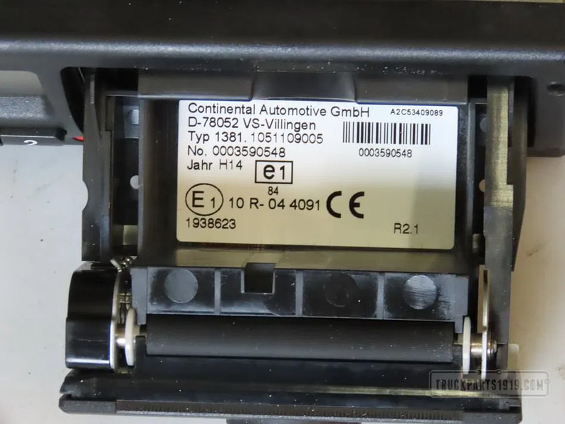 DAF 1938623 Tachograaf R2.1 - Sistema elétrico por Camião: foto 2 DAF 1938623 Tachograaf R2.1 - Sistema elétrico por Camião: foto 2