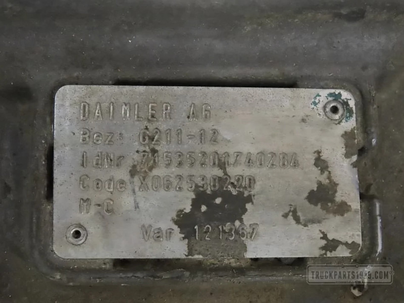 Mercedes-Benz Gearbox & Clutch Parts Versnellingsbak G211-12 MB MP4 - Caixa de velocidade por Camião: foto 3 Mercedes-Benz Gearbox & Clutch Parts Versnellingsbak G211-12 MB MP4 - Caixa de velocidade por Camião: foto 3