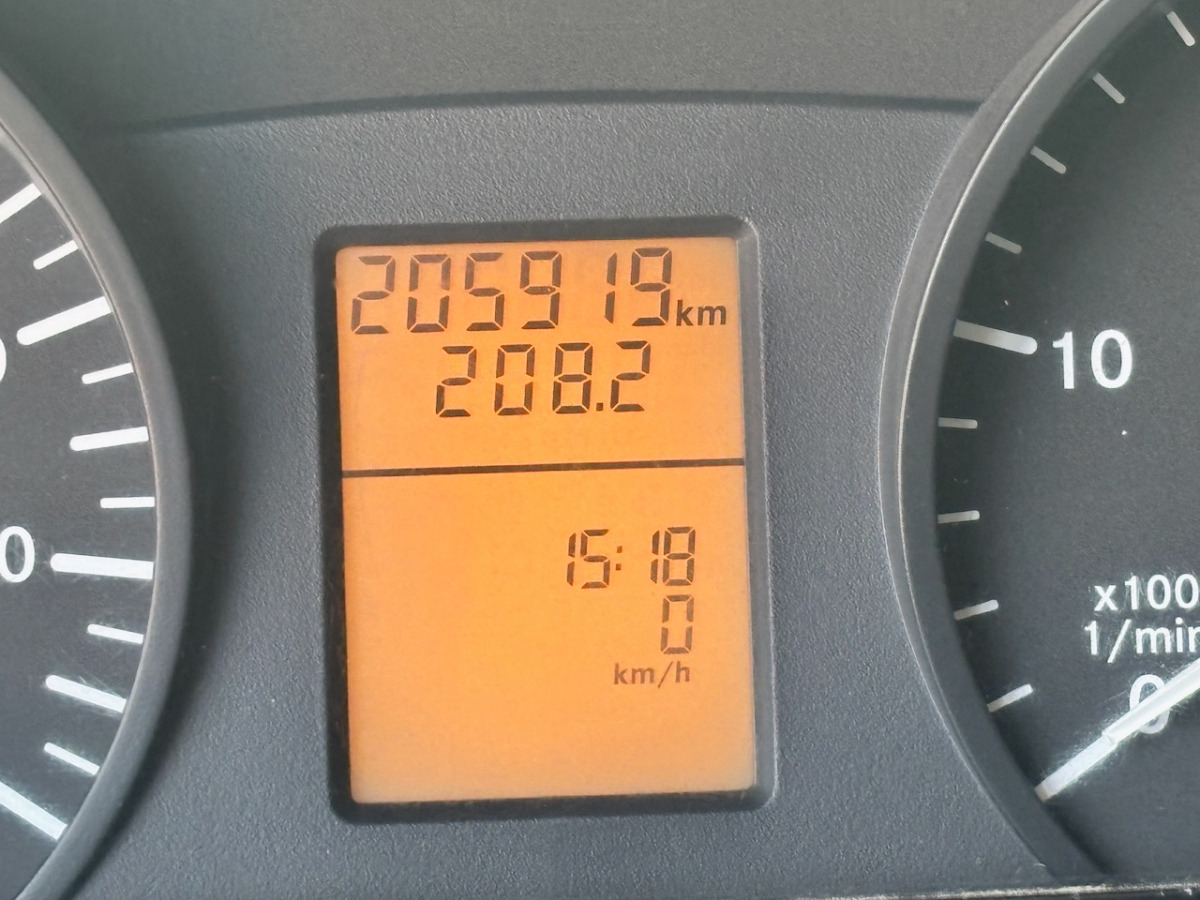 Carrinha de caixa aberta, Carrinha cabine dupla MERCEDES 316 CDI: foto 16