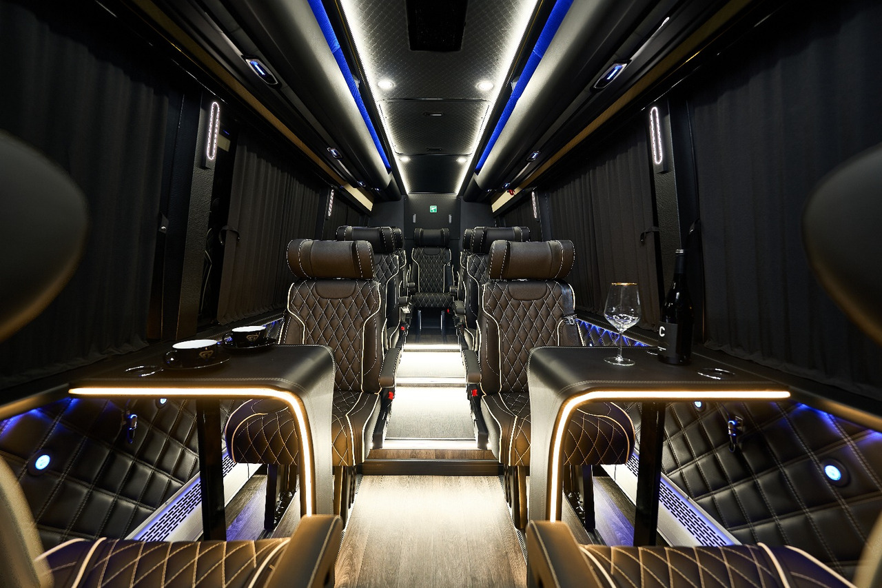Mercedes Sprinter 519 Busconcept VIP 13 Sitze - Minibus, Furgão de passageiros: foto 1 Mercedes Sprinter 519 Busconcept VIP 13 Sitze - Minibus, Furgão de passageiros: foto 1
