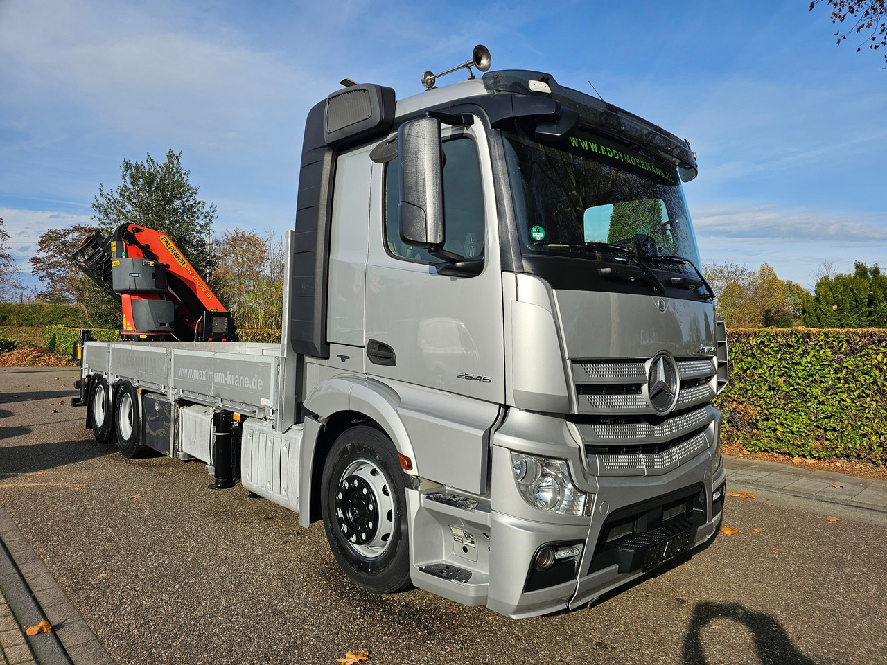 Mercedes Benz Actros 2645 6x4 - Camião de caixa aberta/ Plataforma, Camião grua: foto 5 Mercedes Benz Actros 2645 6x4 - Camião de caixa aberta/ Plataforma, Camião grua: foto 5