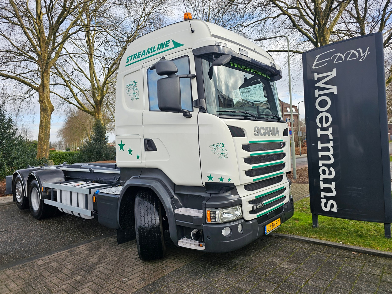 Scania R490 Highline 6x2 - Camião polibenne: foto 1 Scania R490 Highline 6x2 - Camião polibenne: foto 1
