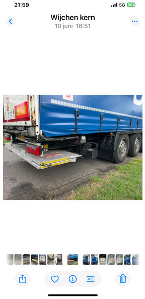 Kässbohrer Trailer heeft nu laadklep 2000 KG - Semi-reboque de lona: foto 3 Kässbohrer Trailer heeft nu laadklep 2000 KG - Semi-reboque de lona: foto 3