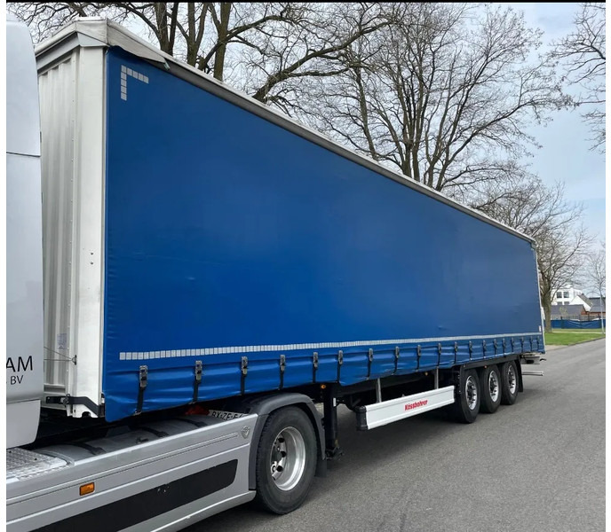 Kässbohrer Trailer heeft nu laadklep 2000 KG - Semi-reboque de lona: foto 1 Kässbohrer Trailer heeft nu laadklep 2000 KG - Semi-reboque de lona: foto 1