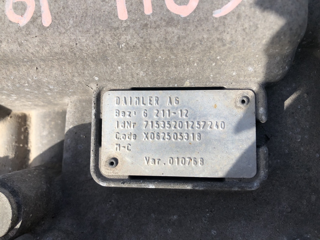 GEARBOX G211-12 ZKL RETARDER ACTROS MP4 (AVAILABLE 2PCS) - Caixa de velocidade por Camião: foto 4 GEARBOX G211-12 ZKL RETARDER ACTROS MP4 (AVAILABLE 2PCS) - Caixa de velocidade por Camião: foto 4