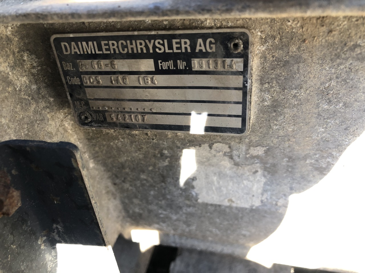 MERCEDES ATEGO G60-6 AND G56-6  - Caixa de velocidade por Camião: foto 5 MERCEDES ATEGO G60-6 AND G56-6  - Caixa de velocidade por Camião: foto 5