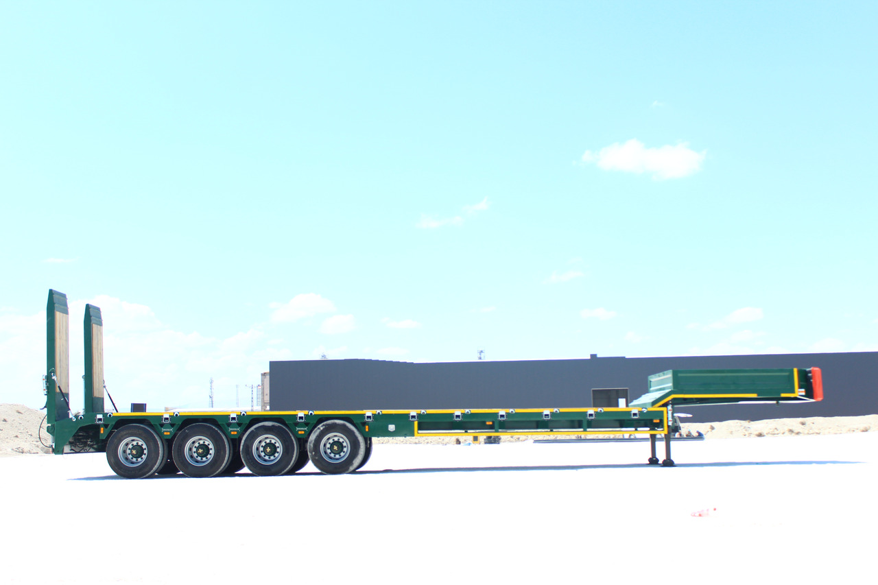 Semi-reboque baixa novo EMIRSAN 72 TONS CAPACITY 4 AXLE LOWBED: foto 6