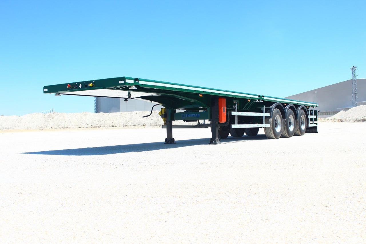 EMIRSAN Immediate Delivery From Stock 13.60 METER FLATBED - Semi-reboque plataforma/ Caixa aberta: foto 5 EMIRSAN Immediate Delivery From Stock 13.60 METER FLATBED - Semi-reboque plataforma/ Caixa aberta: foto 5