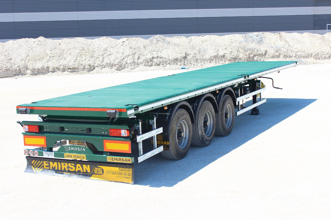 EMIRSAN Immediate Delivery From Stock 13.60 METER FLATBED - Semi-reboque plataforma/ Caixa aberta: foto 4 EMIRSAN Immediate Delivery From Stock 13.60 METER FLATBED - Semi-reboque plataforma/ Caixa aberta: foto 4