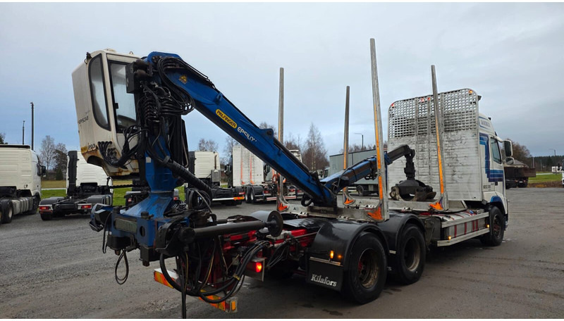 Volvo FH540 6x4 complete with crane - Camião de transporte de madeira, Camião grua: foto 3 Volvo FH540 6x4 complete with crane - Camião de transporte de madeira, Camião grua: foto 3