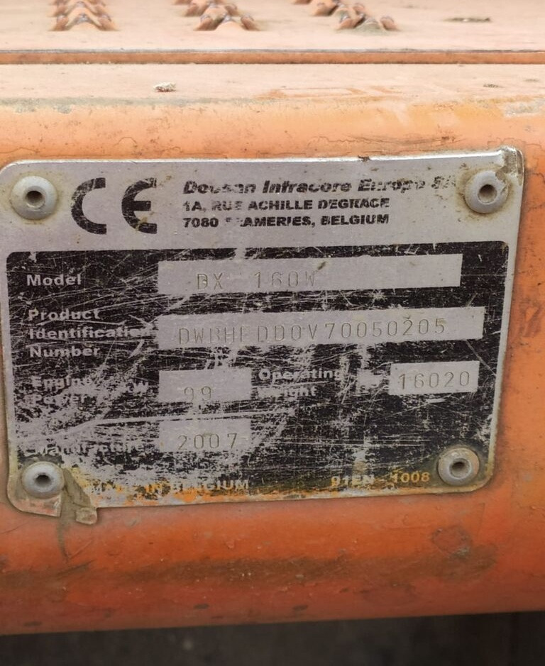 Leasing de Doosan DX160 w Doosan DX160 w: foto 13