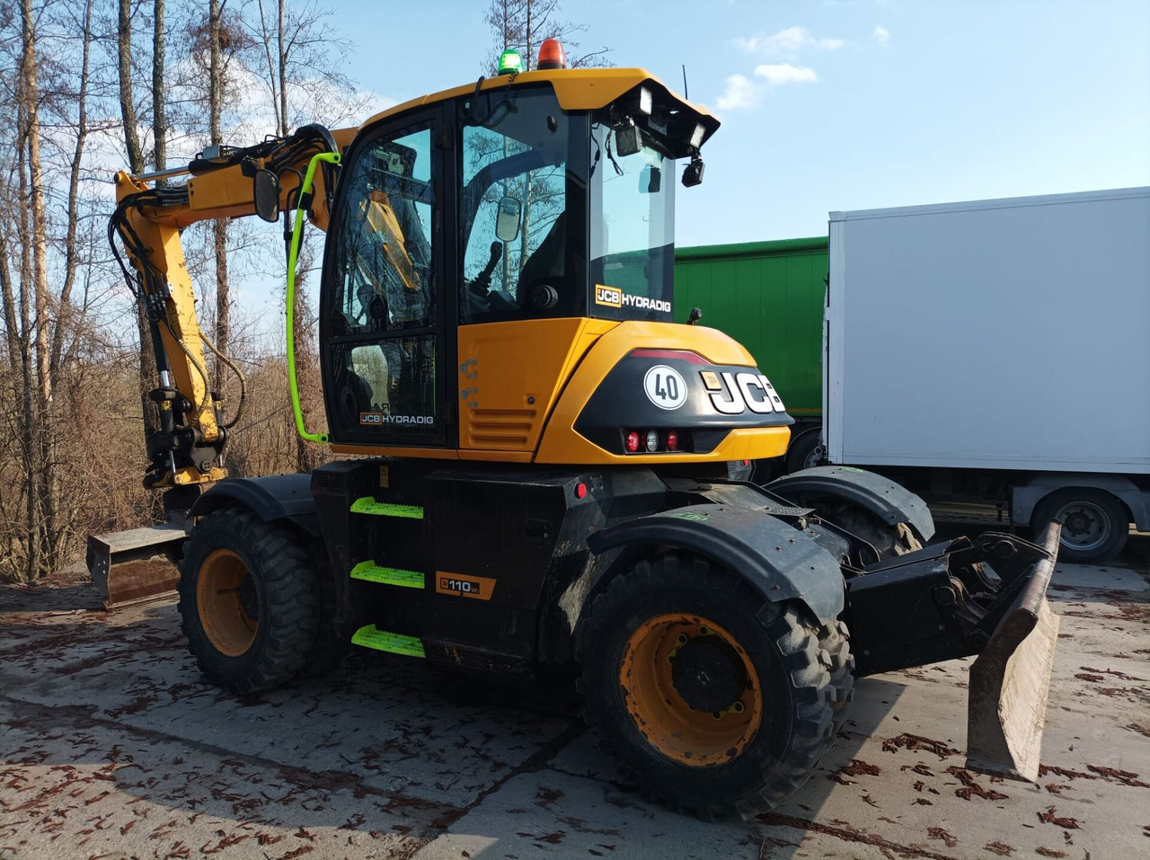 JCB HD110WT T4 - Escavadeira de rodas: foto 1 JCB HD110WT T4 - Escavadeira de rodas: foto 1