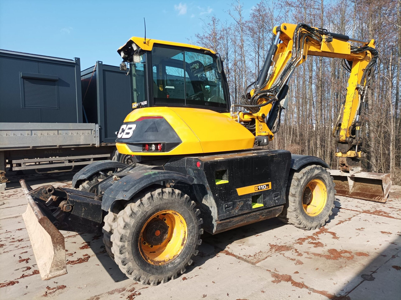 JCB HD110WT T4 - Escavadeira de rodas: foto 5 JCB HD110WT T4 - Escavadeira de rodas: foto 5