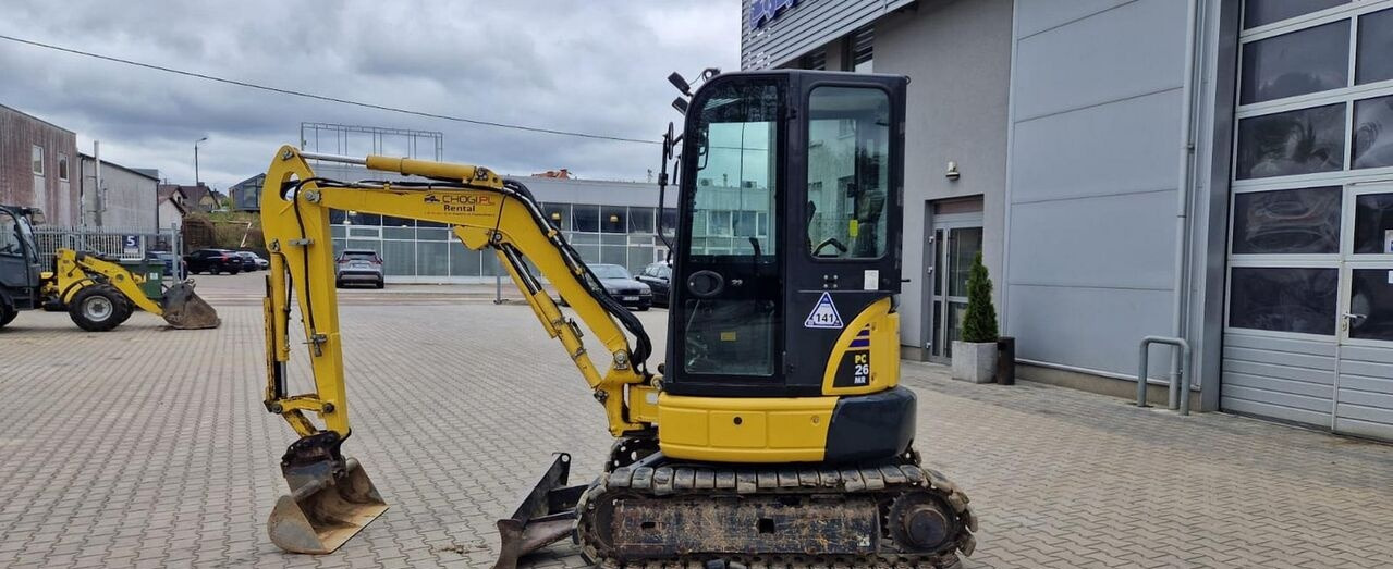 Komatsu PC26MR-3 - Mini escavadeira: foto 2 Komatsu PC26MR-3 - Mini escavadeira: foto 2