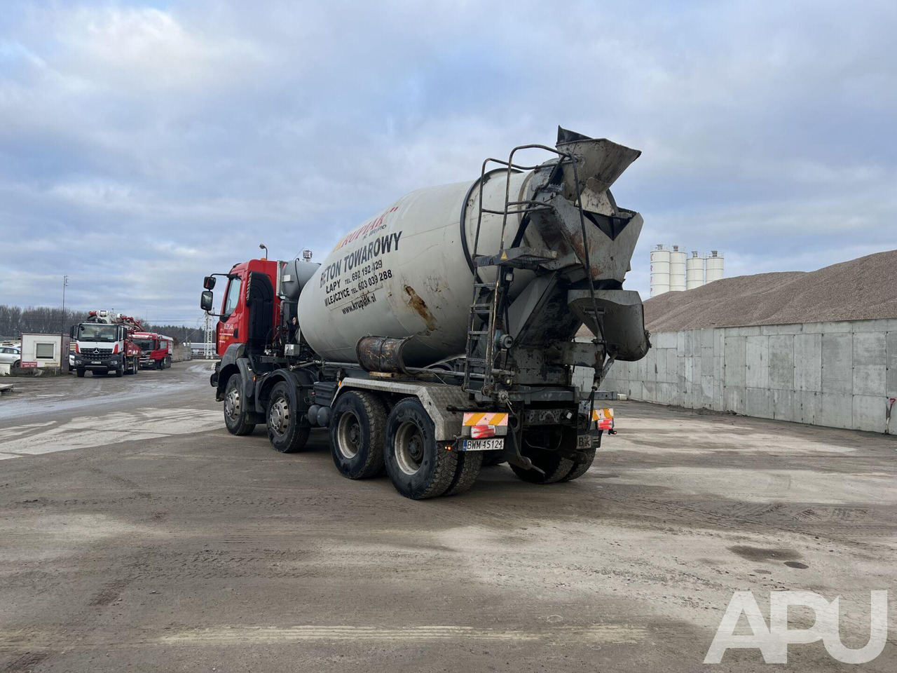 RENAULT KERAX + KIPPER - Camião betoneira: foto 3 RENAULT KERAX + KIPPER - Camião betoneira: foto 3