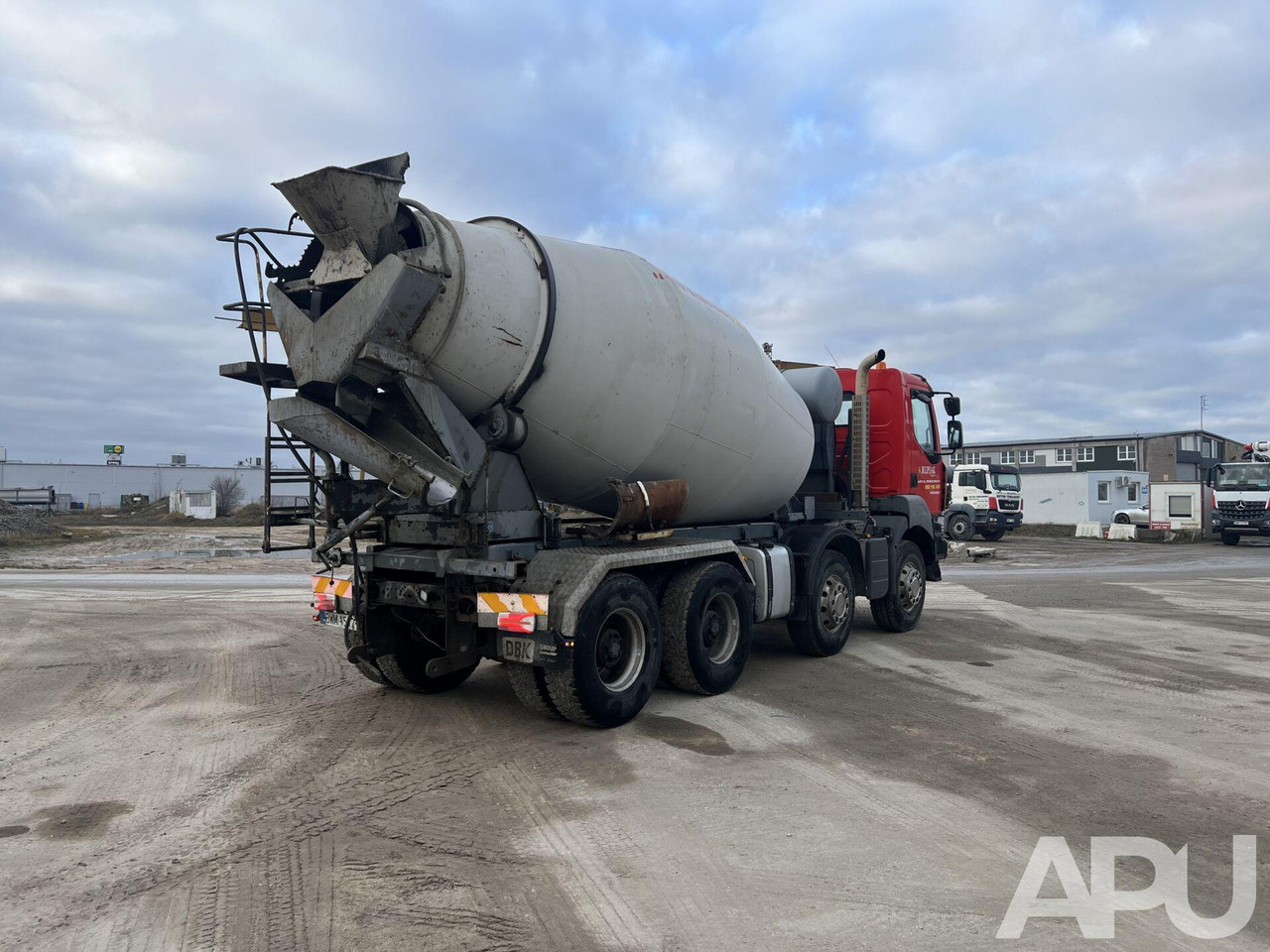 RENAULT KERAX + KIPPER - Camião betoneira: foto 5 RENAULT KERAX + KIPPER - Camião betoneira: foto 5