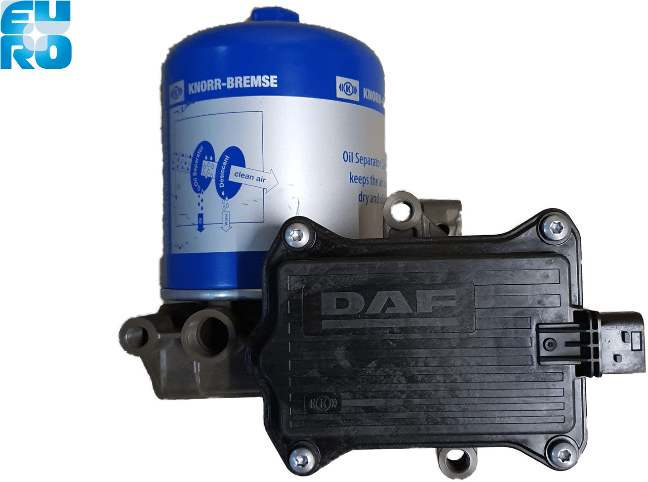 DAF CF XD XG XF106 AIRDRYER KNORR WITHOUT FOUR CIRCUIT SAFETY VALVE +DEPOSIT 2027747K - Filtro de ar por Camião: foto 1 DAF CF XD XG XF106 AIRDRYER KNORR WITHOUT FOUR CIRCUIT SAFETY VALVE +DEPOSIT 2027747K - Filtro de ar por Camião: foto 1
