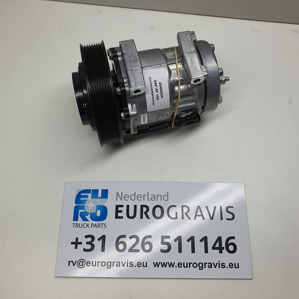 DAF CF XF EURO 6 AIRCO COMPRESSOR SANDEN OE | 2046604 - Turbocompressor por Camião: foto 2 DAF CF XF EURO 6 AIRCO COMPRESSOR SANDEN OE | 2046604 - Turbocompressor por Camião: foto 2