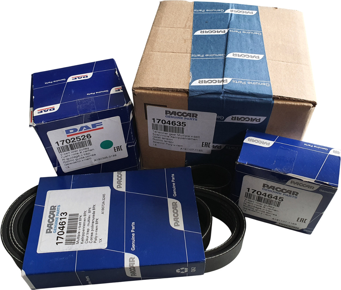 DAF SPANROL MET POLY-V RIEMSET 8-RIB (8PK) | 1706837 - Tensor de correia por Camião: foto 1 DAF SPANROL MET POLY-V RIEMSET 8-RIB (8PK) | 1706837 - Tensor de correia por Camião: foto 1