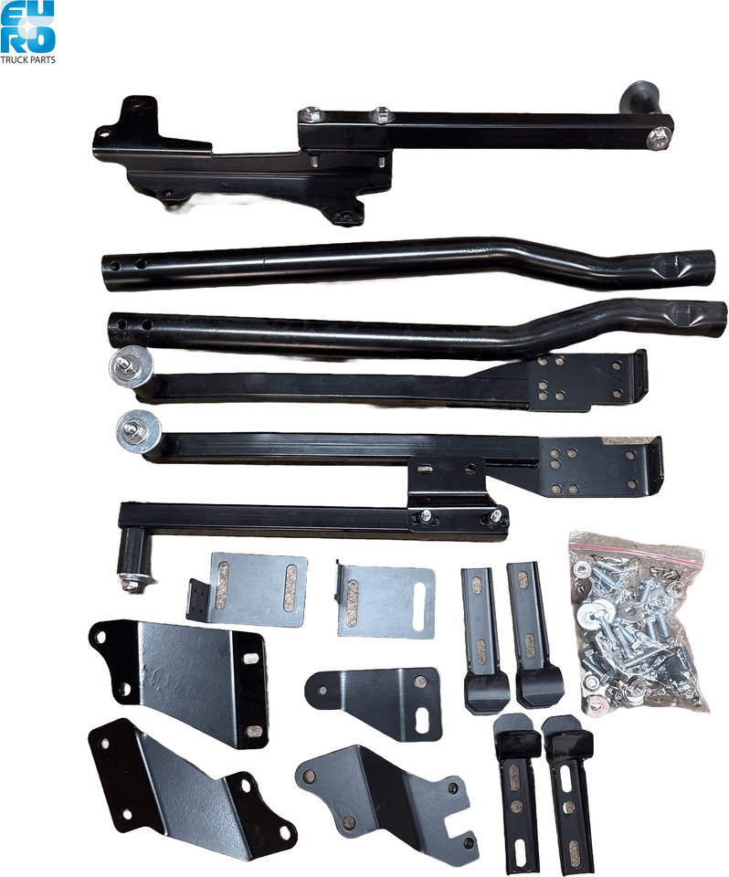 DAF XG XG+ XF ZIJSKIRT SET WB 3800mm 2022- COLOR CRISTAL WHITE , E1980,COMPLEET MET BEVESTIGING. 000217A1A - Para-choque por Camião: foto 3 DAF XG XG+ XF ZIJSKIRT SET WB 3800mm 2022- COLOR CRISTAL WHITE , E1980,COMPLEET MET BEVESTIGING. 000217A1A - Para-choque por Camião: foto 3