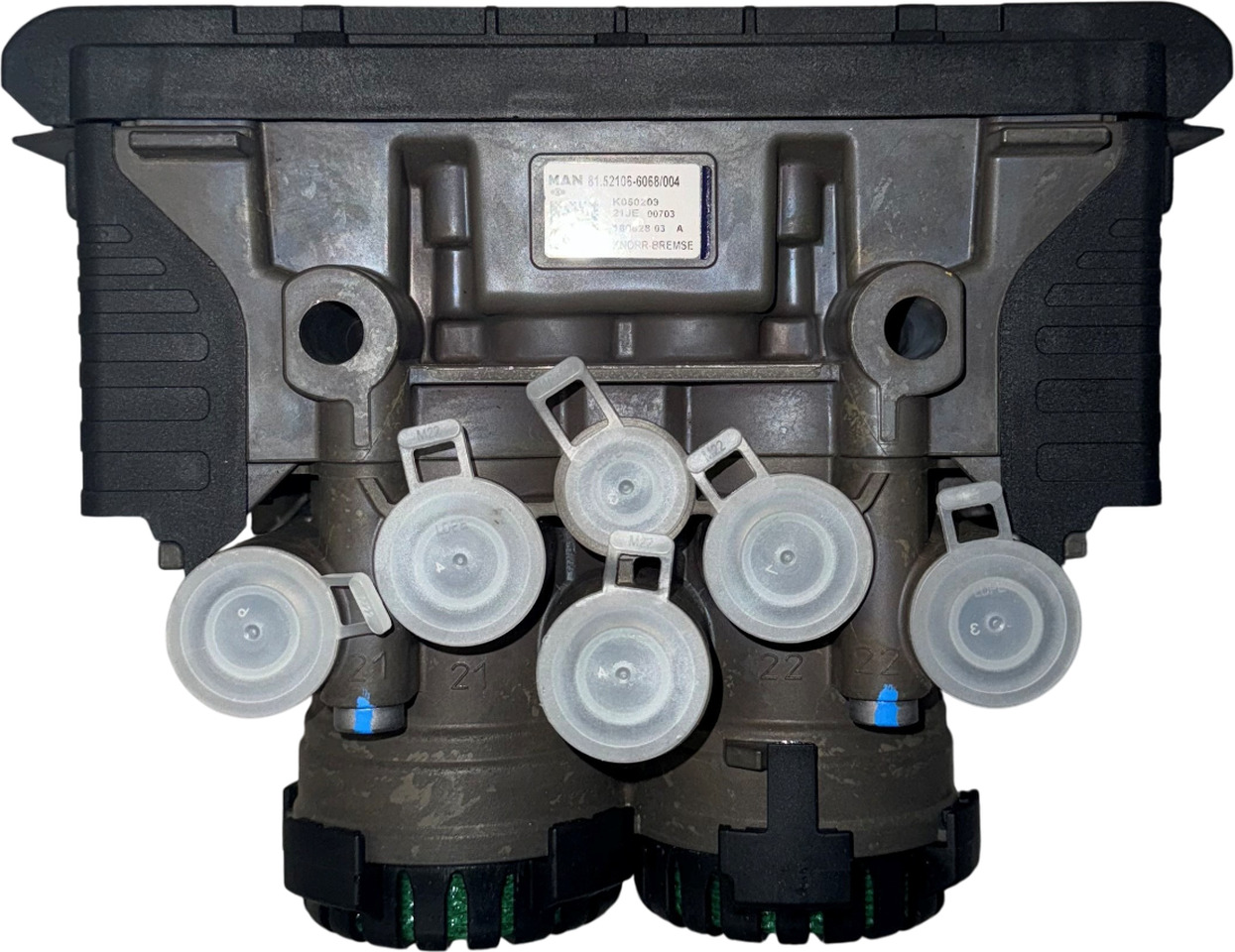 EBS-KLEP MAN 4x2 EURO 6 KNORR 81521066068 - Válvula de freio por Camião: foto 1 EBS-KLEP MAN 4x2 EURO 6 KNORR 81521066068 - Válvula de freio por Camião: foto 1