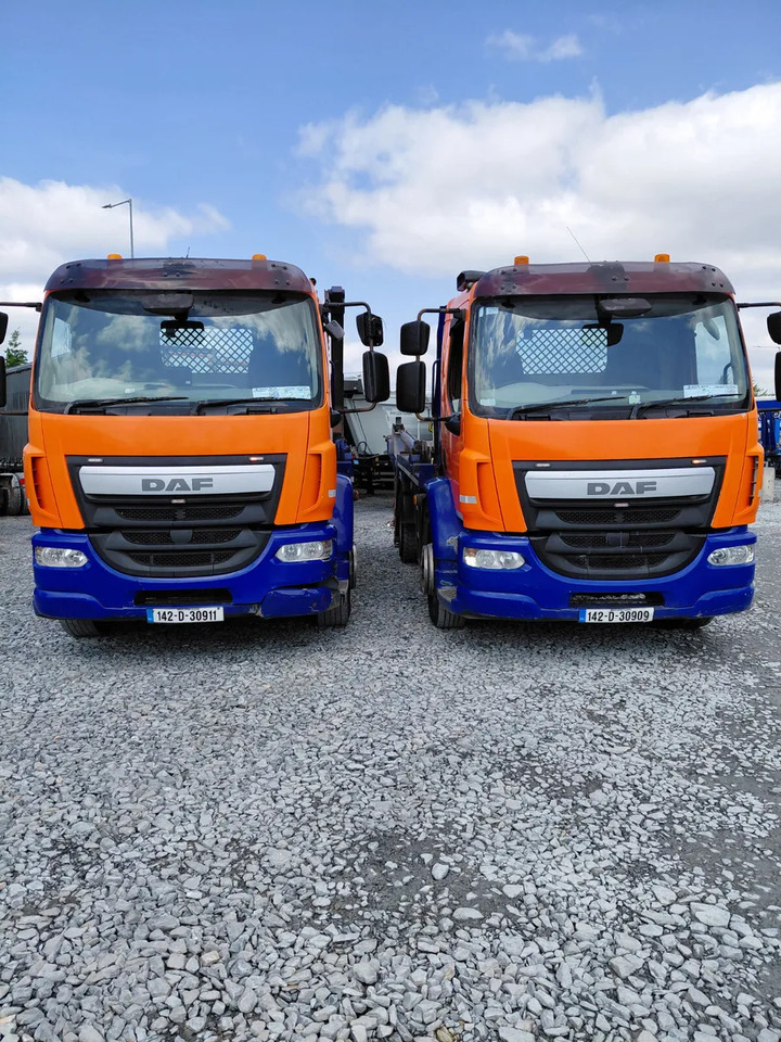 2014 DAF LF Skip Loader X 2 - Camião multibenne: foto 1 2014 DAF LF Skip Loader X 2 - Camião multibenne: foto 1