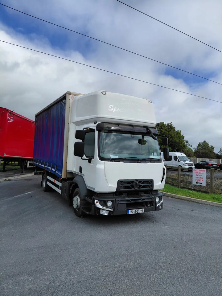 2017 Renault D12 4×2 Double Sleeper Curtainsider - Camião de lona: foto 1 2017 Renault D12 4×2 Double Sleeper Curtainsider - Camião de lona: foto 1