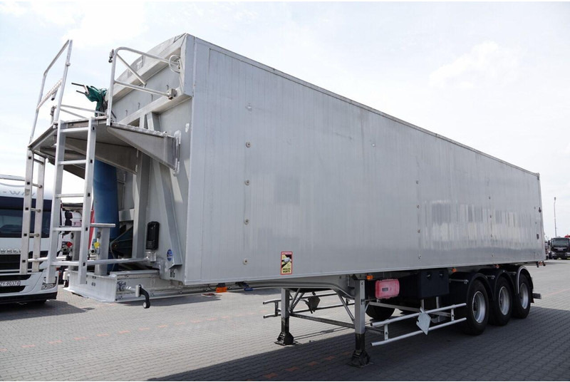 Benalu WYWROTKA 57 m3 / OŚ PODNOSZONA / SPROWADZONA / MAŁO UŻYWANA / S - Semi-reboque basculante: foto 5 Benalu WYWROTKA 57 m3 / OŚ PODNOSZONA / SPROWADZONA / MAŁO UŻYWANA / S - Semi-reboque basculante: foto 5