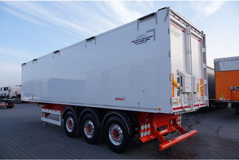 Benalu WYWROTKA 62 m3 / WAGA : 5900 KG / 2021 ROK - Semi-reboque basculante: foto 4 Benalu WYWROTKA 62 m3 / WAGA : 5900 KG / 2021 ROK - Semi-reboque basculante: foto 4