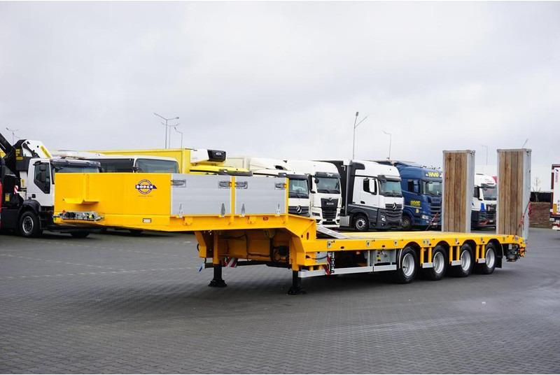 Bodex / NISKOPODWOZIOWA / 4 OSIE / NAJAZDY / 2 X OŚ SKRĘTNA / DMC 65 0 - Semi-reboque baixa: foto 1 Bodex / NISKOPODWOZIOWA / 4 OSIE / NAJAZDY / 2 X OŚ SKRĘTNA / DMC 65 0 - Semi-reboque baixa: foto 1