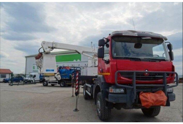 Renault KERAX 410.19 4x4 Emelőkosaras Cela 17m - Camião, Camião grua: foto 1 Renault KERAX 410.19 4x4 Emelőkosaras Cela 17m - Camião, Camião grua: foto 1
