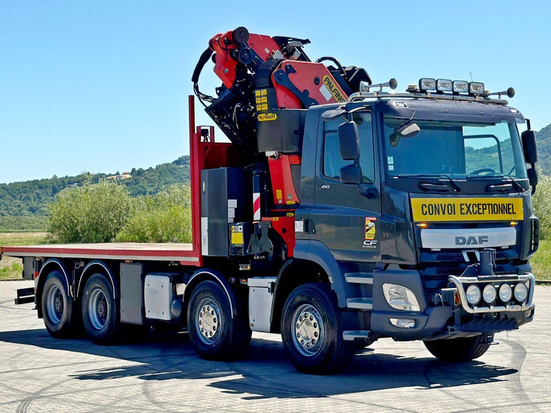 DAF CF 410 * PK 53002 - SH E/JIB PJ 125 E + FUNK*8x4 - Camião de caixa aberta/ Plataforma, Camião grua: foto 3 DAF CF 410 * PK 53002 - SH E/JIB PJ 125 E + FUNK*8x4 - Camião de caixa aberta/ Plataforma, Camião grua: foto 3