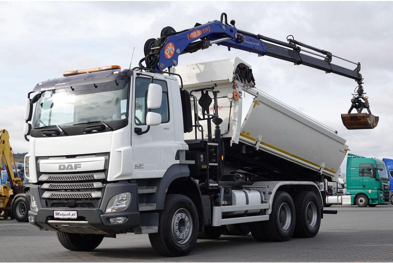 DAF CF 460 - Camião basculante, Camião grua: foto 1 DAF CF 460 - Camião basculante, Camião grua: foto 1