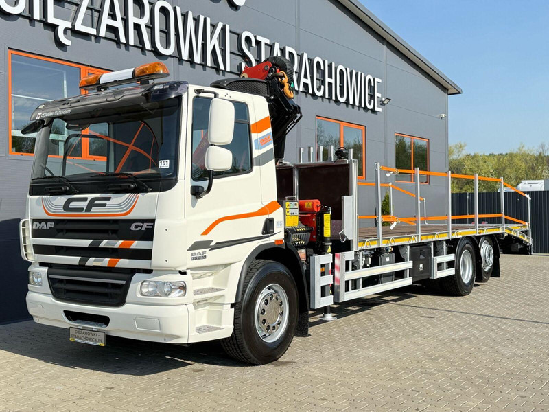 DAF CF 75.310 / E5 / 6x2 / laweta + żuraw PALFINGER PK 18002 EH / pl - Caminhão reboque: foto 1 DAF CF 75.310 / E5 / 6x2 / laweta + żuraw PALFINGER PK 18002 EH / pl - Caminhão reboque: foto 1