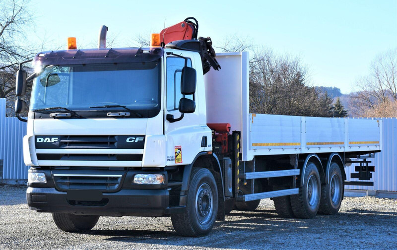 DAF CF 75.360 - Camião de caixa aberta/ Plataforma, Camião grua: foto 4 DAF CF 75.360 - Camião de caixa aberta/ Plataforma, Camião grua: foto 4