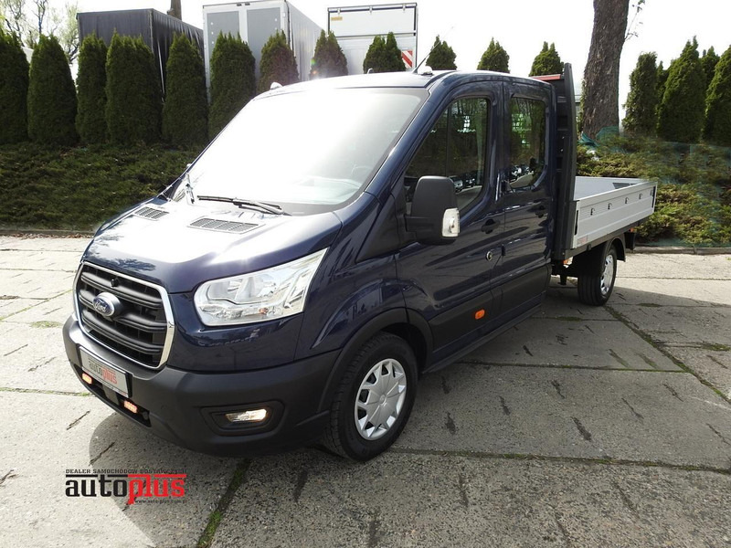 Ford TRANSIT SKRZYNIA PODWÓJNA KABINA DOKA 7 MIEJSC TEMPOMAT KLIMATYZ - Carrinha de caixa aberta, Carrinha cabine dupla: foto 1 Ford TRANSIT SKRZYNIA PODWÓJNA KABINA DOKA 7 MIEJSC TEMPOMAT KLIMATYZ - Carrinha de caixa aberta, Carrinha cabine dupla: foto 1