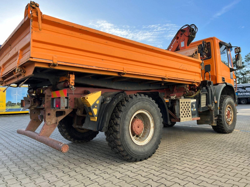 Iveco 140 E 24 4x4 + Atlas AK 65.2 A1 - Camião basculante, Camião grua: foto 4 Iveco 140 E 24 4x4 + Atlas AK 65.2 A1 - Camião basculante, Camião grua: foto 4