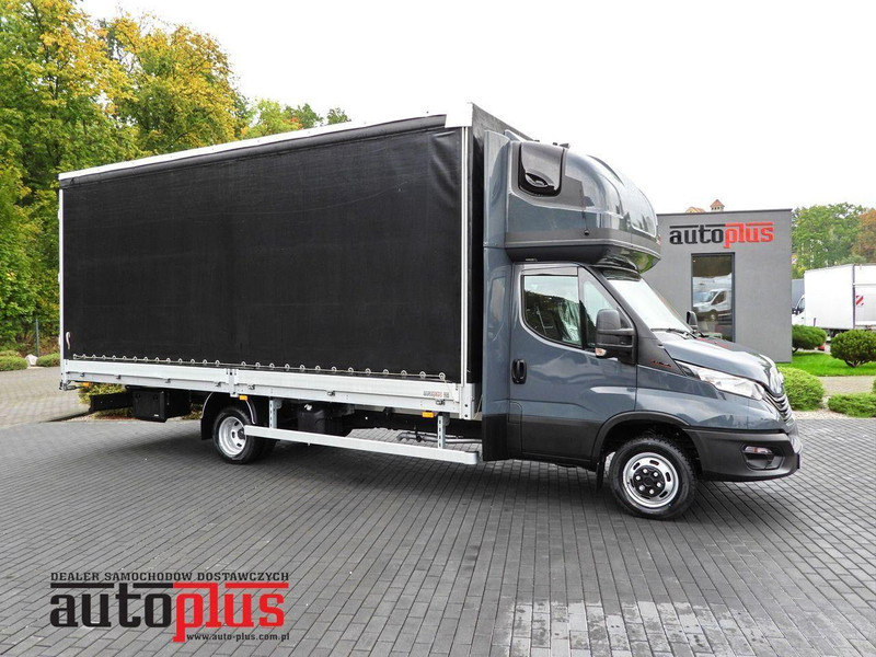 Iveco DAILY 50C18 PLANDEKA 14 PALET WEBASTO TEMPOMAT PNEUMATYKA BLIŹNI - Carrinha de lona: foto 1 Iveco DAILY 50C18 PLANDEKA 14 PALET WEBASTO TEMPOMAT PNEUMATYKA BLIŹNI - Carrinha de lona: foto 1