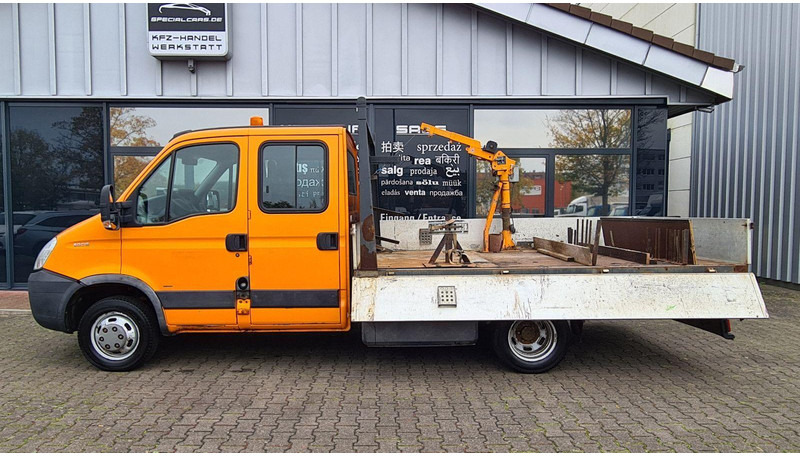 Iveco Daily 50C15 Doka Flatbed + Crane Hummel GSK 500 - Camião de caixa aberta/ Plataforma, Camião grua: foto 3 Iveco Daily 50C15 Doka Flatbed + Crane Hummel GSK 500 - Camião de caixa aberta/ Plataforma, Camião grua: foto 3