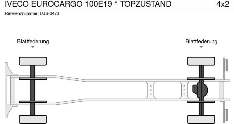 Camião basculante, Camião grua Iveco EUROCARGO 100E19 * TOPZUSTAND: foto 16 Camião basculante, Camião grua Iveco EUROCARGO 100E19 * TOPZUSTAND: foto 16
