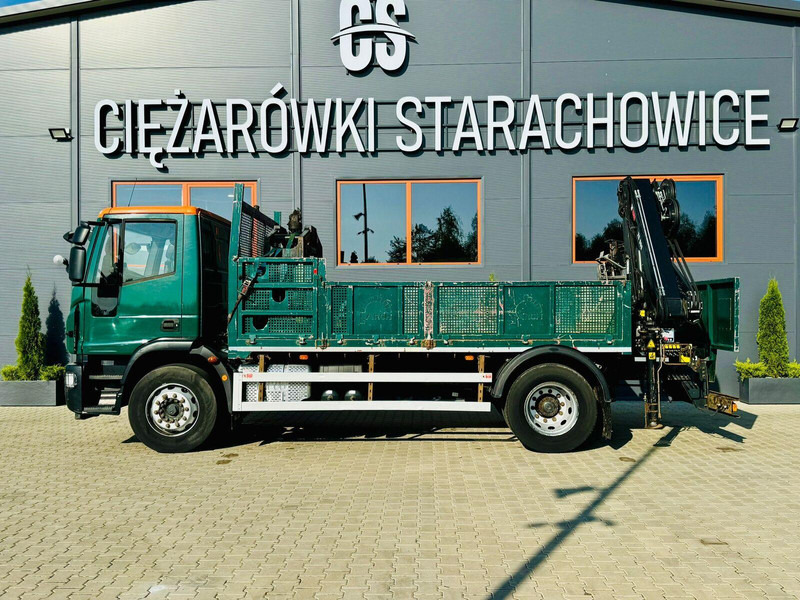 Iveco Eurocargo 180E25 - Camião de caixa aberta/ Plataforma, Camião grua: foto 3 Iveco Eurocargo 180E25 - Camião de caixa aberta/ Plataforma, Camião grua: foto 3