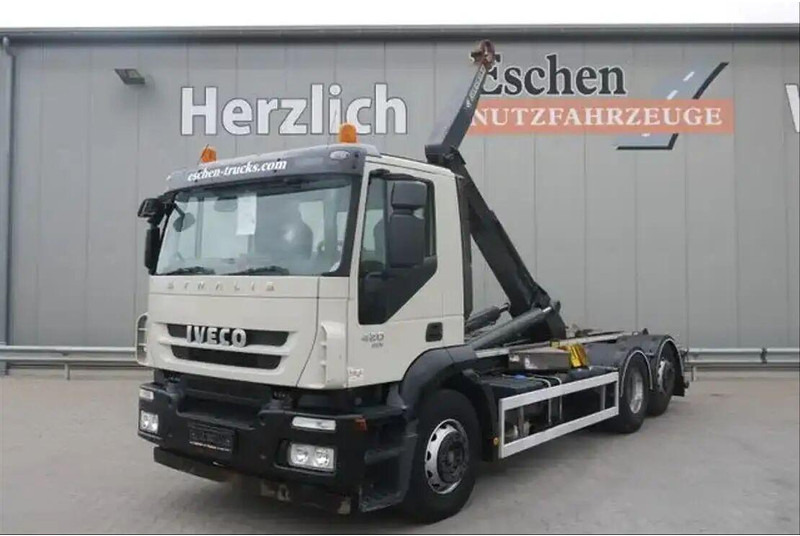 Iveco Stralis 260 - Hook lift truck - Camião polibenne: foto 1 Iveco Stralis 260 - Hook lift truck - Camião polibenne: foto 1