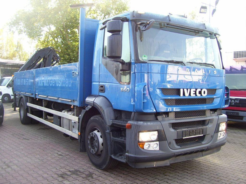Iveco Stralis 360 - Camião de caixa aberta/ Plataforma, Camião grua: foto 2 Iveco Stralis 360 - Camião de caixa aberta/ Plataforma, Camião grua: foto 2