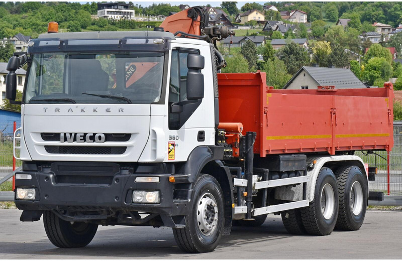 Iveco TRAKKER 360 * KIPPER 5,60 m * PK 15500 + FUNK * 6x4 - Camião basculante, Camião grua: foto 4 Iveco TRAKKER 360 * KIPPER 5,60 m * PK 15500 + FUNK * 6x4 - Camião basculante, Camião grua: foto 4