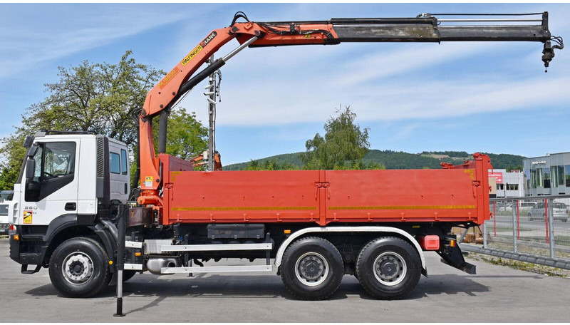Iveco TRAKKER 360 * KIPPER 5,60 m * PK 15500 + FUNK * 6x4 - Camião basculante, Camião grua: foto 5 Iveco TRAKKER 360 * KIPPER 5,60 m * PK 15500 + FUNK * 6x4 - Camião basculante, Camião grua: foto 5