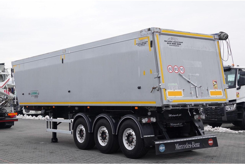 Janmil WYWROTKA / 42 m3 / TYŁ KLAPA / SAF / OŚ PODNOSZONA / ALUFELGI / - Semi-reboque basculante: foto 4 Janmil WYWROTKA / 42 m3 / TYŁ KLAPA / SAF / OŚ PODNOSZONA / ALUFELGI / - Semi-reboque basculante: foto 4