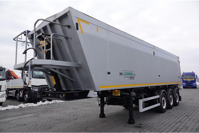 Janmil WYWROTKA / 42 m3 / TYŁ KLAPA / SAF / OŚ PODNOSZONA / ALUFELGI / - Semi-reboque basculante: foto 2 Janmil WYWROTKA / 42 m3 / TYŁ KLAPA / SAF / OŚ PODNOSZONA / ALUFELGI / - Semi-reboque basculante: foto 2