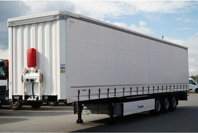 Krone FIRANKA / KOSZ NA PALETY / 2 OSIE PODNOSZONE / 2024 ROK / MAŁO U - Semi-reboque de lona: foto 3 Krone FIRANKA / KOSZ NA PALETY / 2 OSIE PODNOSZONE / 2024 ROK / MAŁO U - Semi-reboque de lona: foto 3